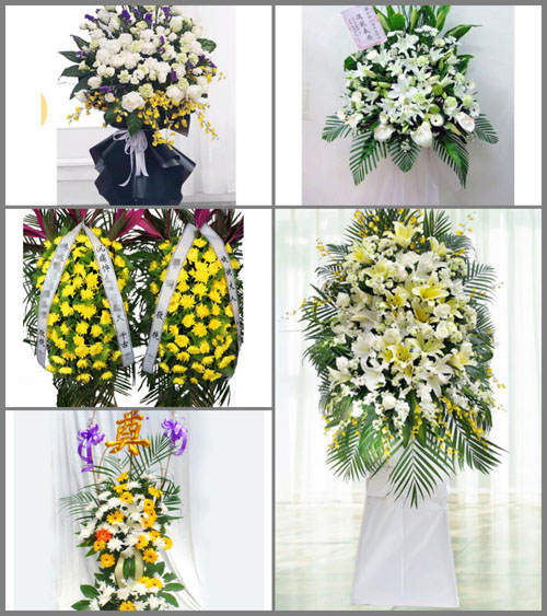 福建泉州南安市霞美镇仙河村白事花篮预定